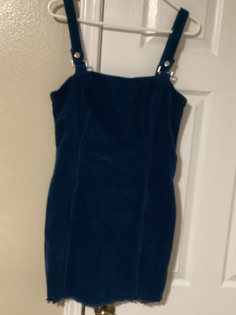 Forever 21 Blue Strap Corday Mini Dress Jumper